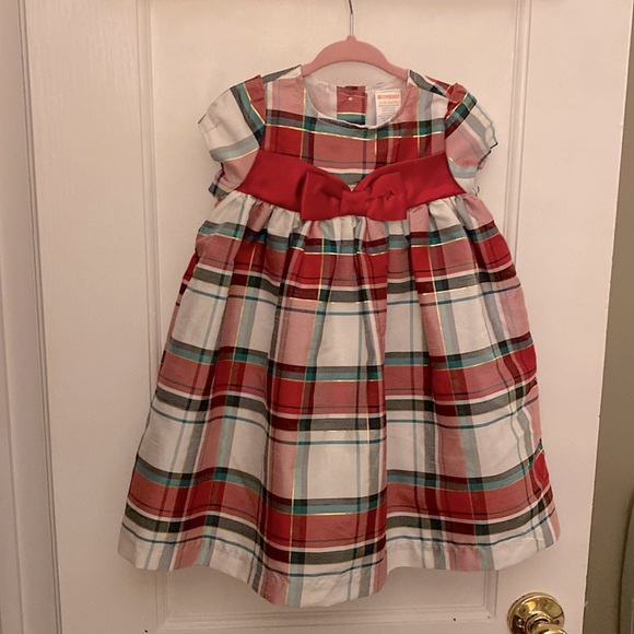 Gymboree Red Plaid Dress 12-18M - Picture 1 of 4